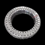 42 CrMo สองแถวเส้นผ่าศูนย์กลางที่แตกต่างกันบอลแกว่งแบริ่งสำหรับทาวเวอร์เครน